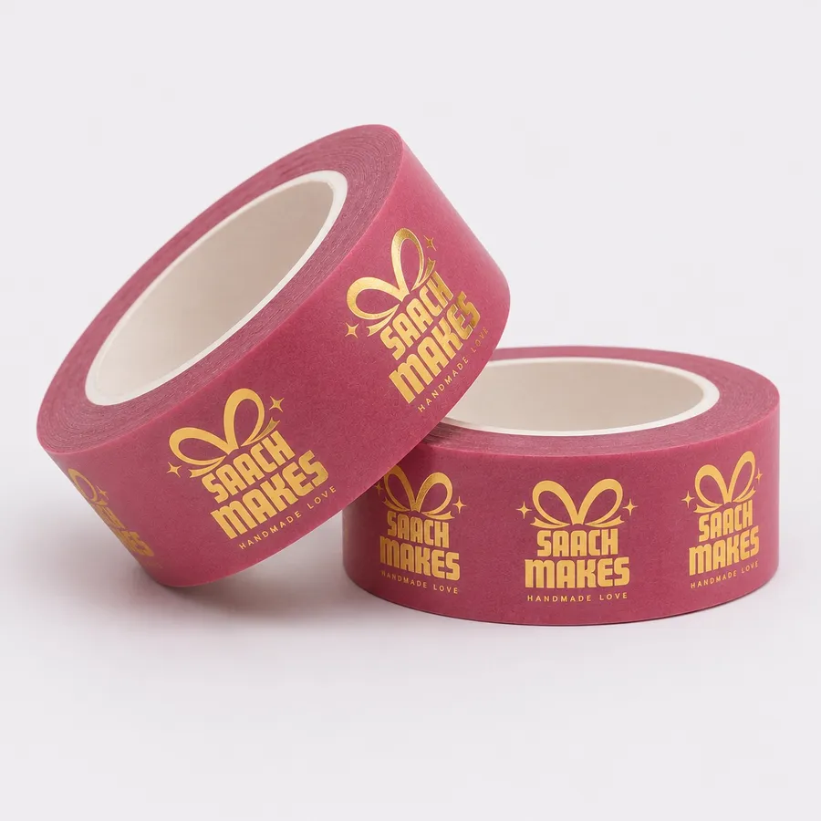 Foil Stamped Washi Tapes - Custom Promo Now - UK