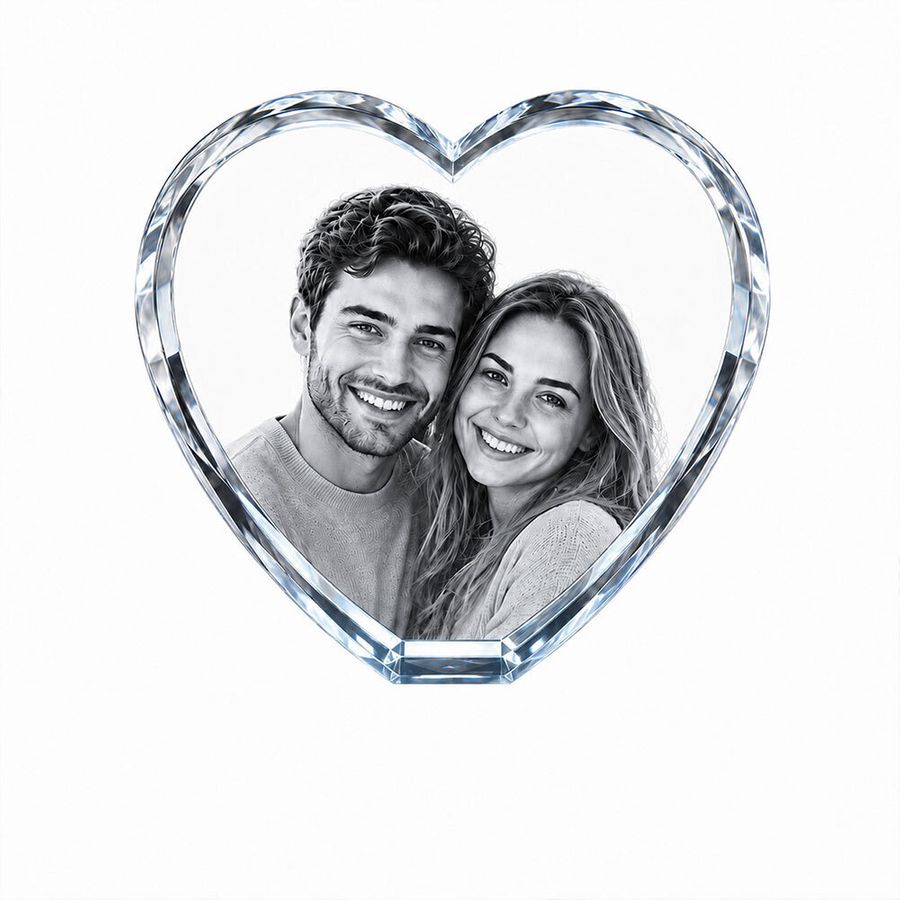 Crystal Engraved Photo Frames - Custom Promo Now - UK
