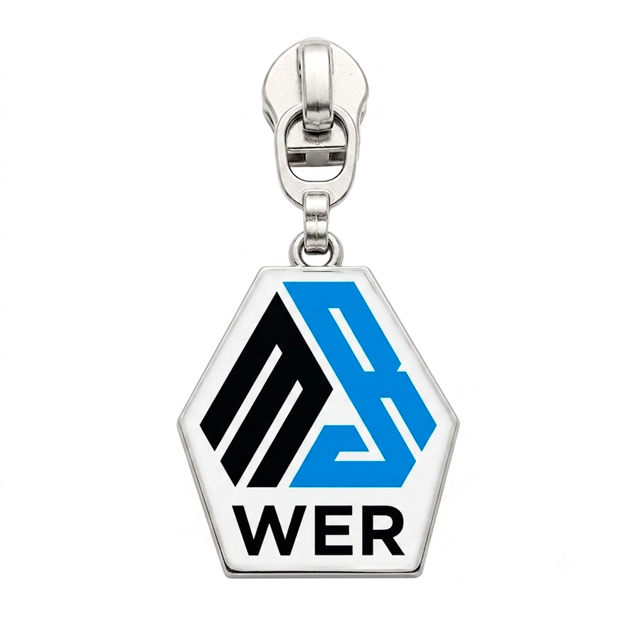 Offset Printing Metal Zipper Pullers - Custom Promo Now - UK
