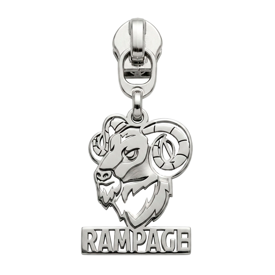 Die Struck Metal Zipper Pullers - Custom Promo Now - UK