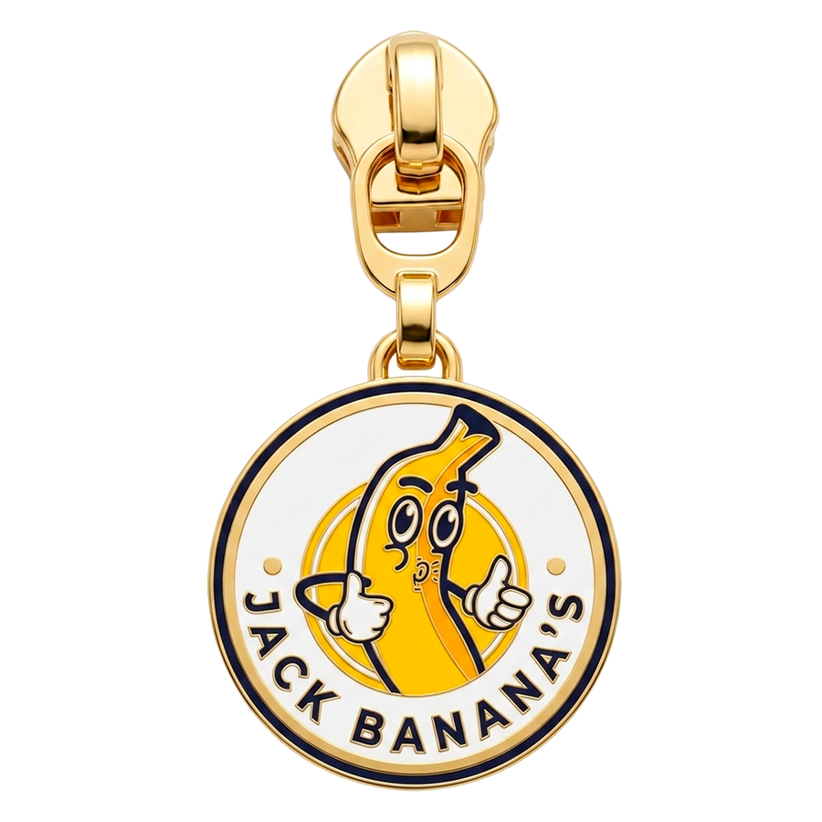 Hard Enamel Metal Zipper Pullers - Custom Promo Now - UK