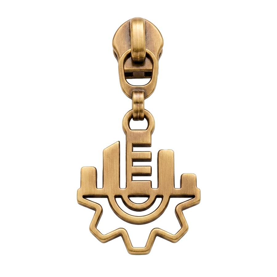 Die Struck Metal Zipper Pullers - Custom Promo Now - UK
