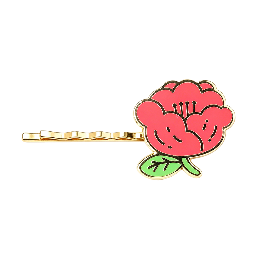 Hard Enamel Metal Hair Clips - Custom Promo Now - UK