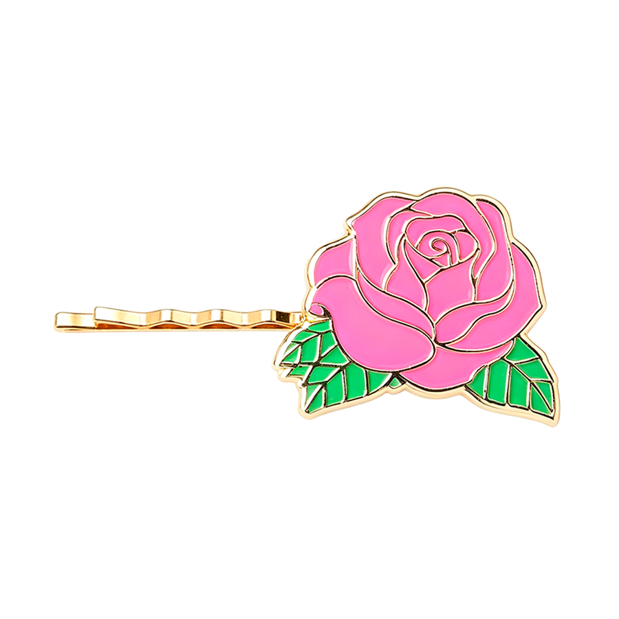 Soft Enamel Metal Hair Clips - Custom Promo Now - UK