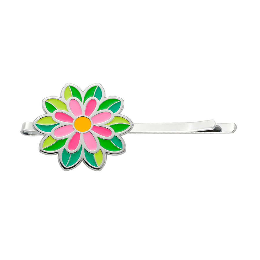 Soft Enamel Metal Hair Clips - Custom Promo Now - UK