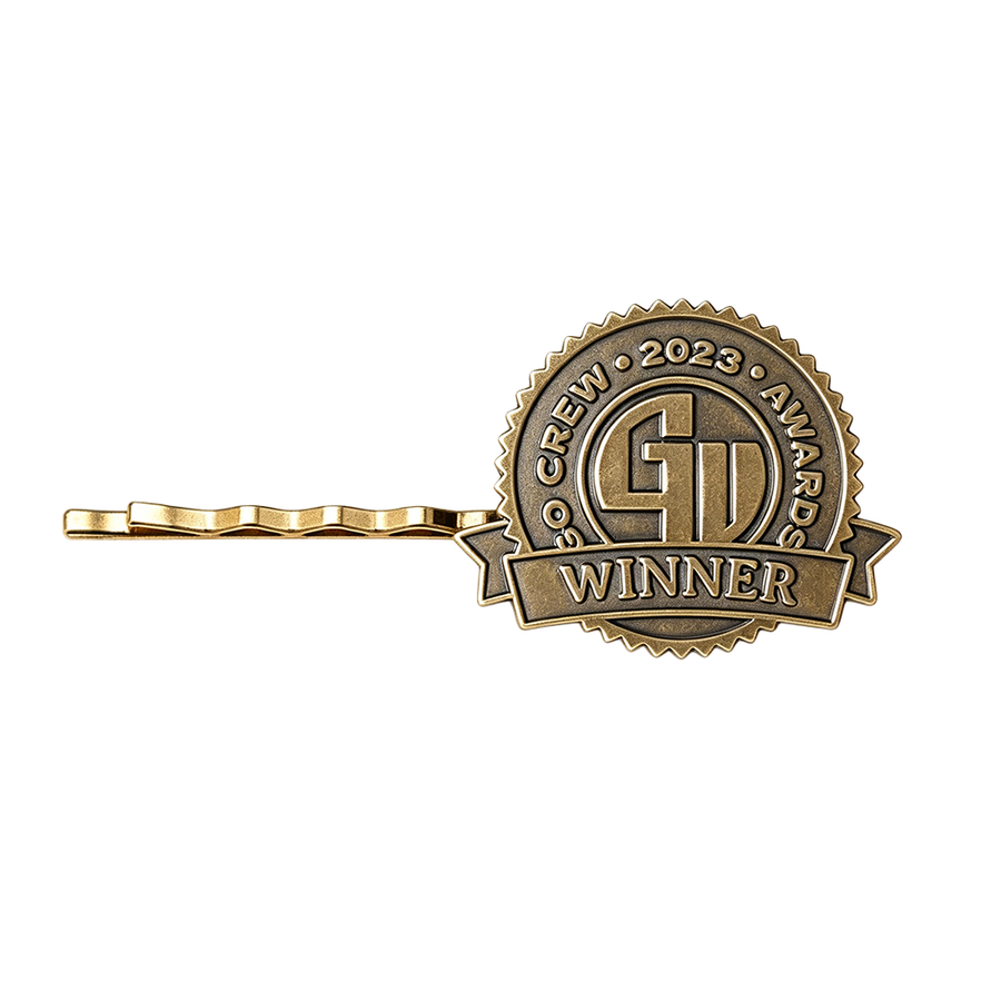 Die Struck Metal Hair Clips - Custom Promo Now - UK