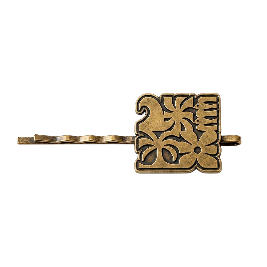 Die Struck Metal Hair Clips - Custom Promo Now - UK