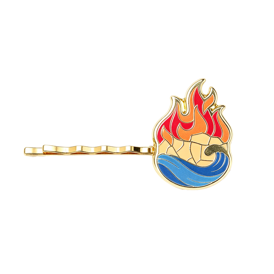 Hard Enamel Metal Hair Clips - Custom Promo Now - UK