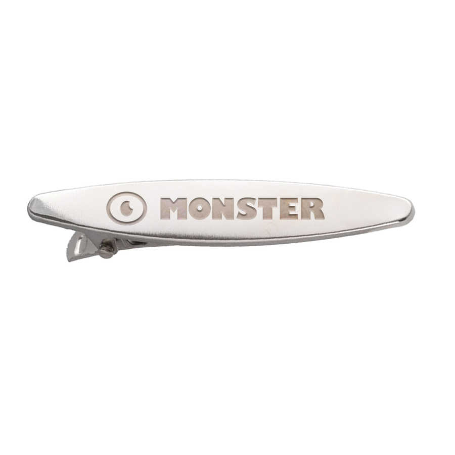 Laser Cut Metal Hair Clips - Custom Promo Now - UK