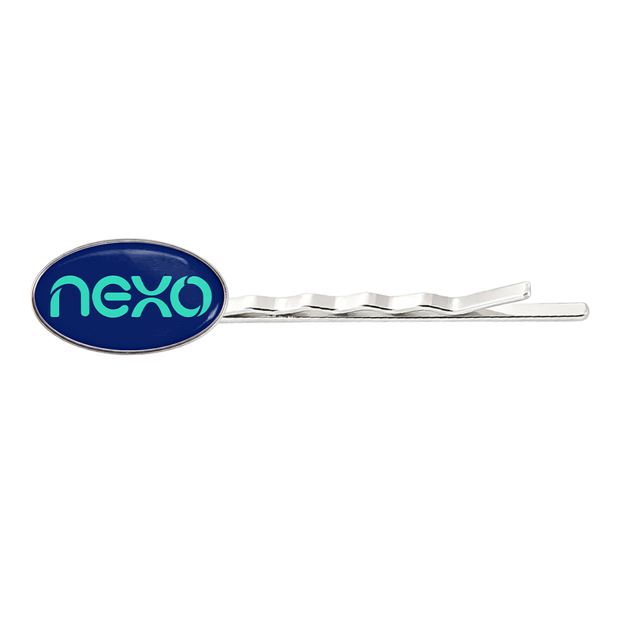 Epoxy Dome Metal Hair Clips - Custom Promo Now - UK
