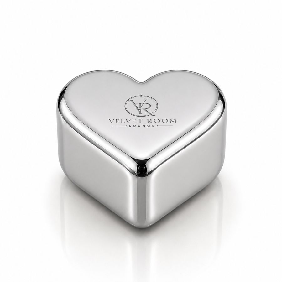 Heart-Shaped Stainless Steel Ice Cubes - Custom Promo Now - UK