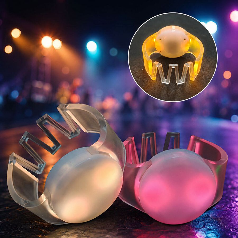 Glow Cheer Wristbands - Custom Promo Now - UK
