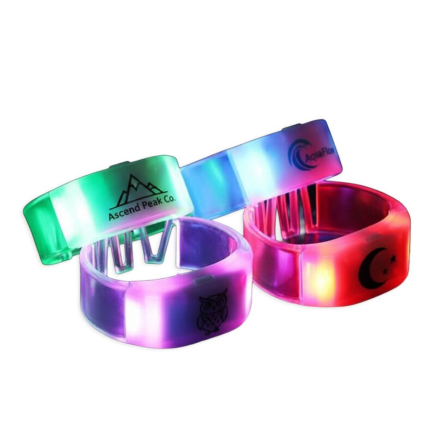 Glow Bangle Wristbands - Custom Promo Now - UK