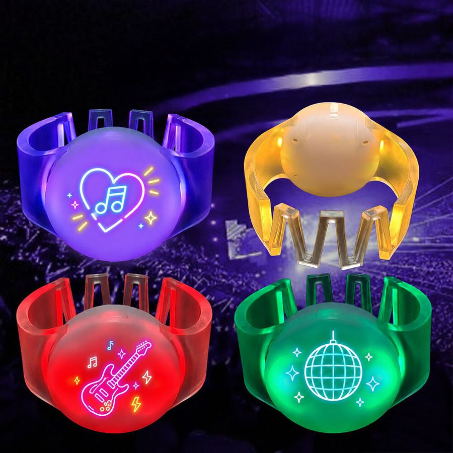Glow Cheer Wristbands - Custom Promo Now - UK
