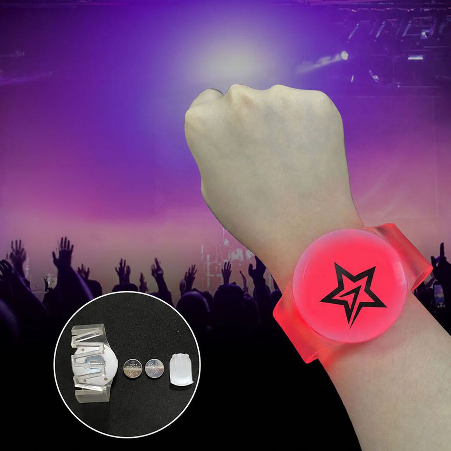 Glow Cheer Wristbands - Custom Promo Now - UK