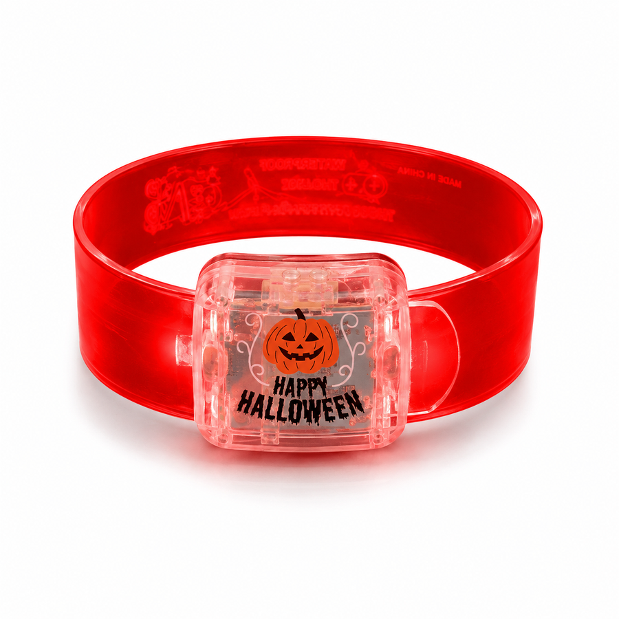 Light Up Plastic Wristbands - Custom Promo Now - UK