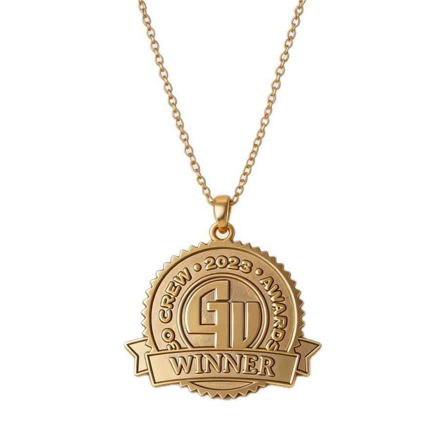 Die Struck Charm Necklaces - Custom Promo Now - UK