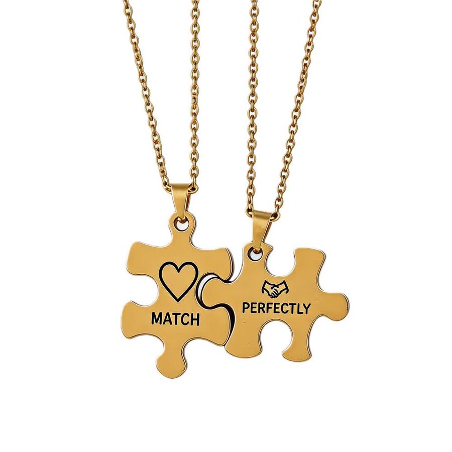 Couple Necklaces - Custom Promo Now - UK