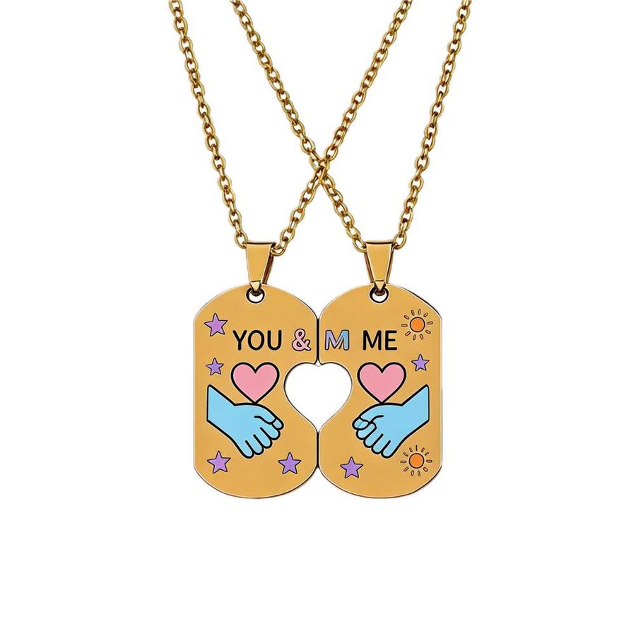 Couple Necklaces - Custom Promo Now - UK