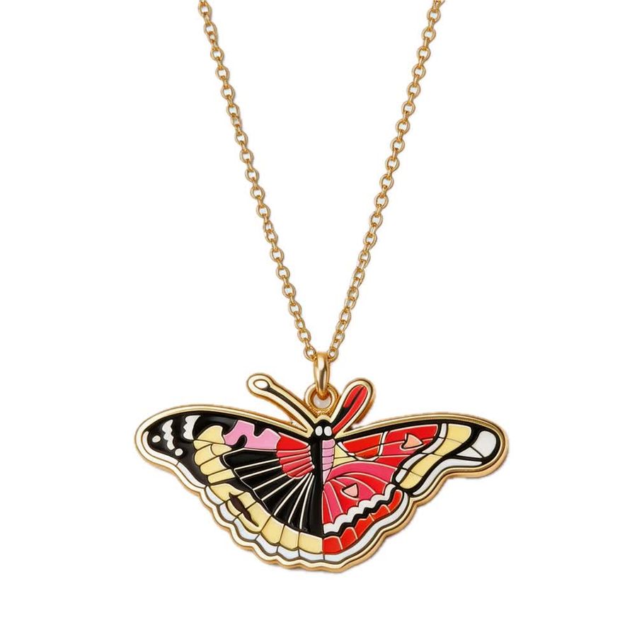 Hard Enamel Charm Necklaces - Custom Promo Now - UK