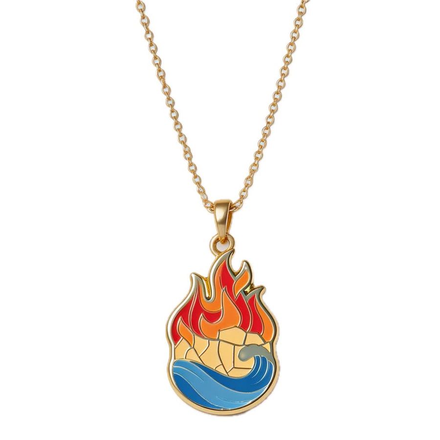 Hard Enamel Charm Necklaces - Custom Promo Now - UK