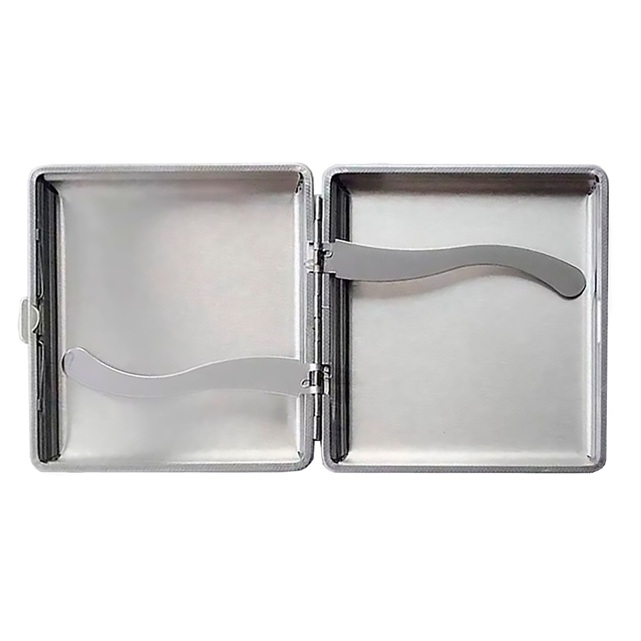 Leather Grain Metal Cigarette Cases - Custom Promo Now - UK