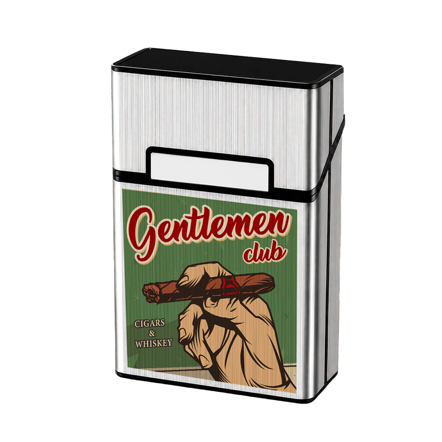Metal Lid Cigarette Cigarette Cases - Custom Promo Now - UK
