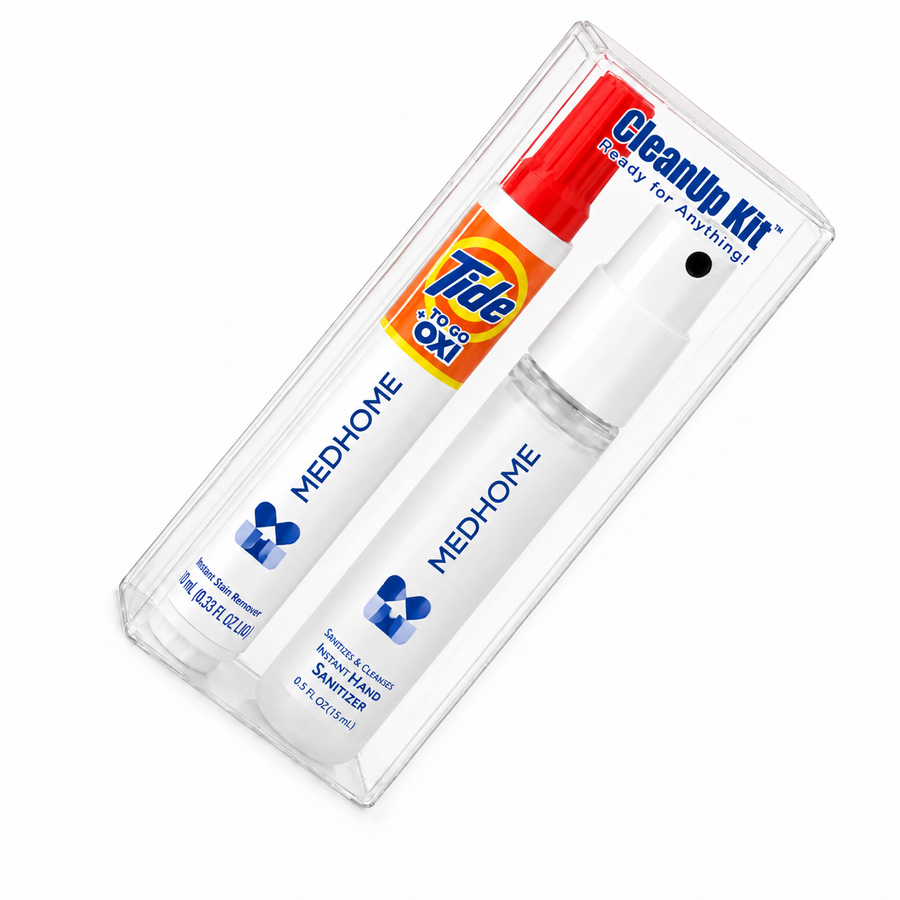 CleanUp Kit - Tide® to Go + Oxi and Sani-Pen® Clipless™ Travel Kits - Custom Promo Now - UK