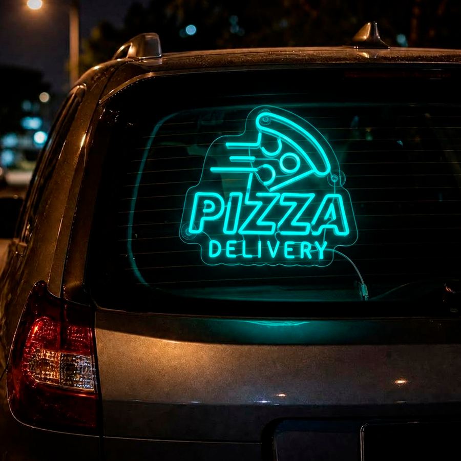 Illuminated Vehicle Signs - Custom Promo Now - UK