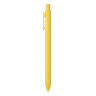 Easy Click Minimalist Plastic Ball Pen Dark Yellow