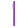 Easy Click Minimalist Plastic Ball Pen Violet