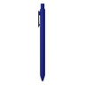 Easy Click Minimalist Plastic Ball Pen Blue